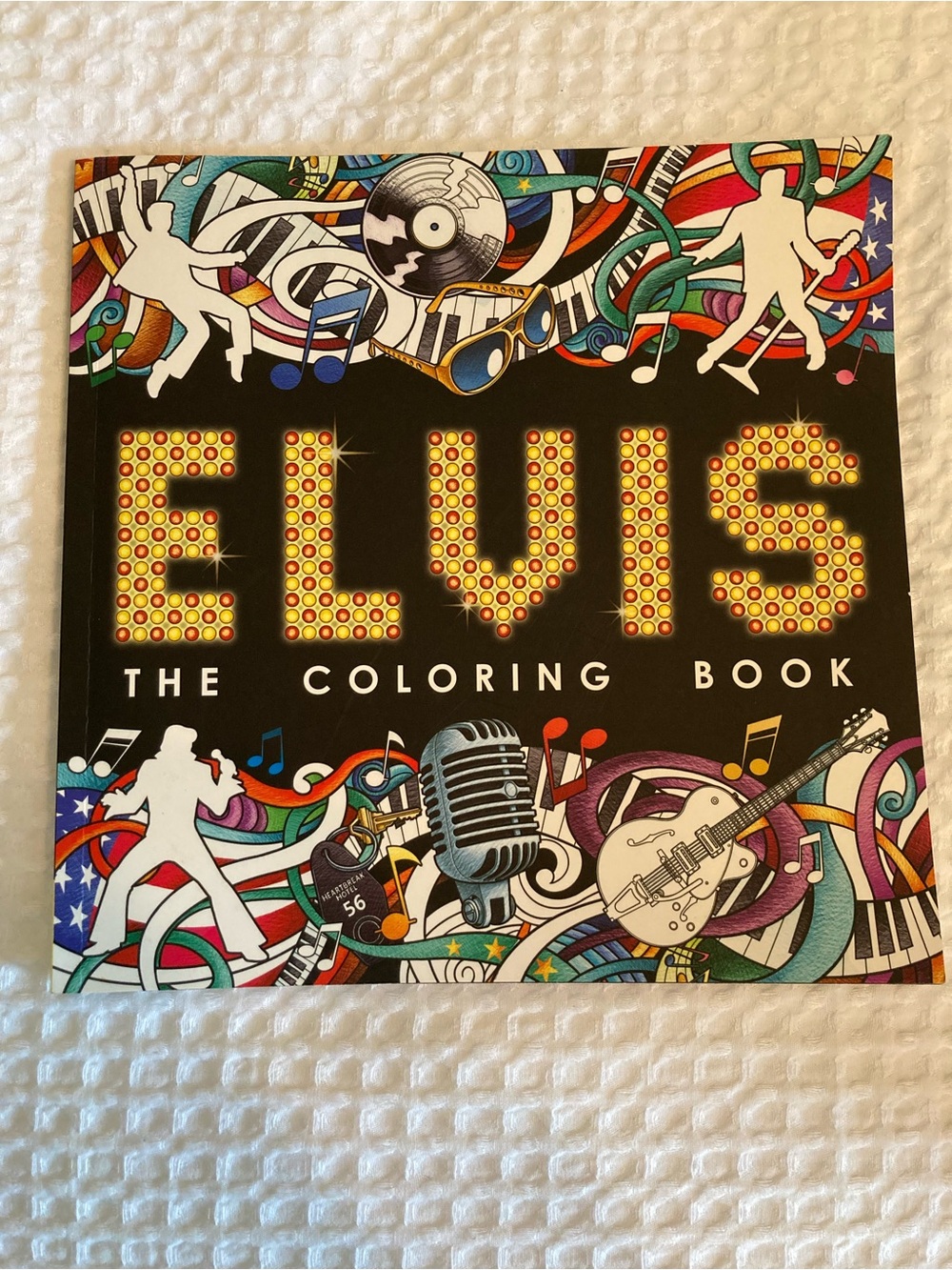 NWT Elvis The Coloring Book 45 pages Illustrated Paperback